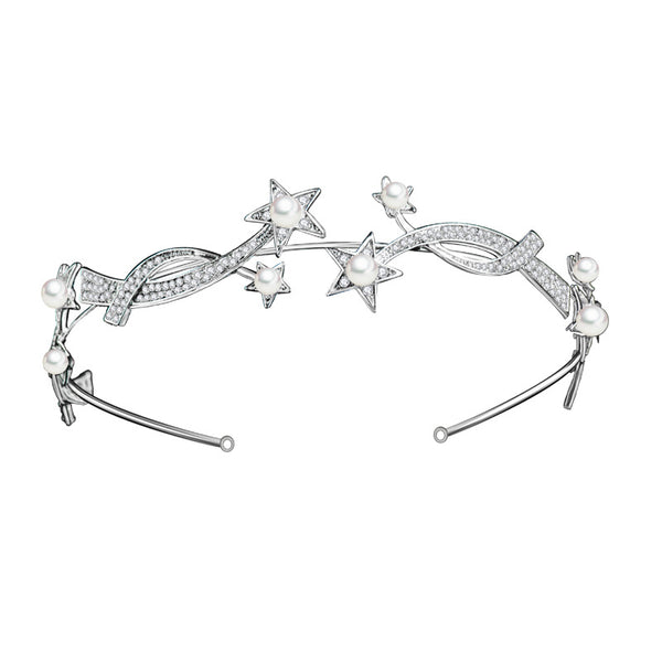 Diadema Corona Nupcial Princesa XINGX para Novia - Image 5