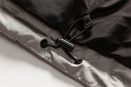 Chaqueta Abrigada de Rayas para Hombre - Image 24
