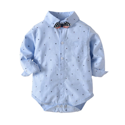 Camisa de Cuadros para Niño con Tirantes Largos