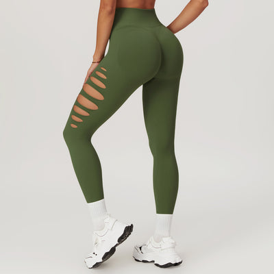 Leggins Deportivos Ajustados sin Costuras con Cintura Alta y Levantacaderas Efecto Melocotón - Image 5