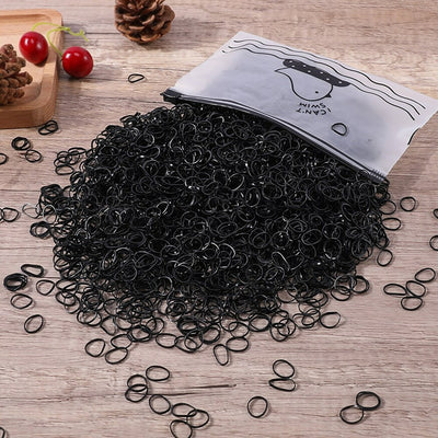Bandas Elásticas para Cabello Infantil - Gomas Pequeñas Desechables para Niñas - Image 4