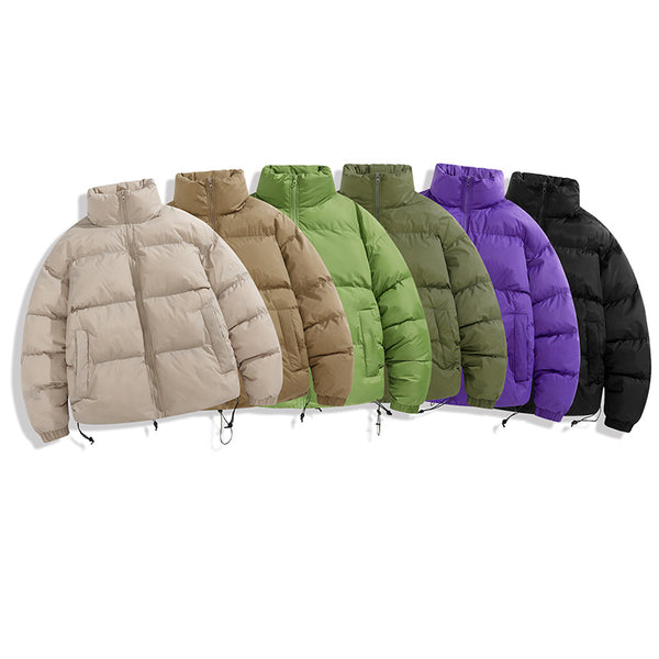 Abrigo Acolchado Grueso para Invierno