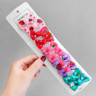 Pasador de Cabello Infantil con Moño - Accesorio Princesa para Flequillos - Image 25