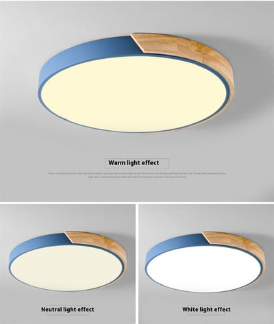 Lámpara de Techo Minimalista con Luz Creativa LED - Image 6
