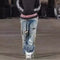 Jeans Perfil Lavado con Doble Barra
