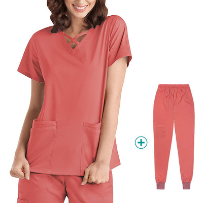 Uniforme Médico Dental Elástico de Secado Rápido - Image 17
