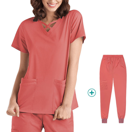 Uniforme Médico Dental Elástico de Secado Rápido - Image 17
