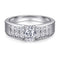 Anel Feminino de Diamante Zircônia Clássico de Quatro Garras Fashion Criativo S925 Branco Dourado Tamanho 5