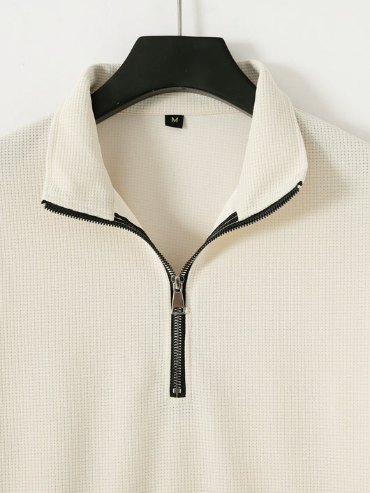 Conjunto Casual Suéter Cuello Alto con Cierre Medio y Pantalón - Image 15