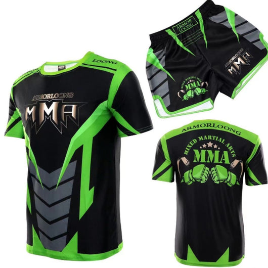 Ropa de Entrenamiento de Boxeo Ajustada de Secado Rápido - Image 8