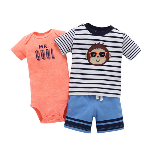 Conjunto de 3 Piezas: Romper a Rayas con Sudadera