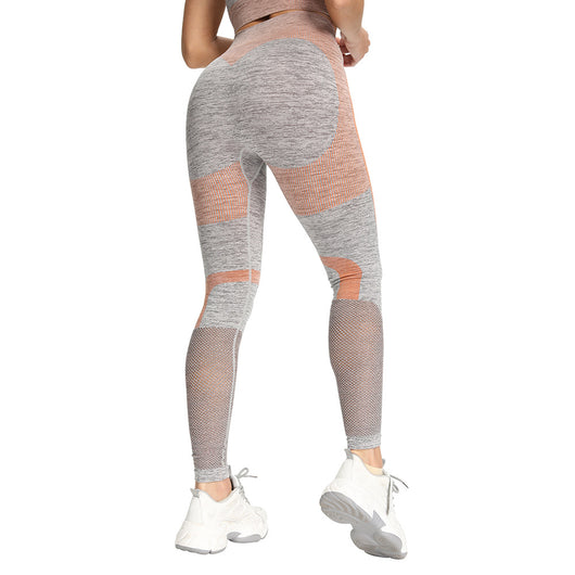 Traje de Yoga Levantador de Caderas sin Costuras con Diseño Hueco - Image 5