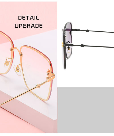 Gafas de Sol Cuadradas Abeja Europeas y Americanas para Mujer - Image 13