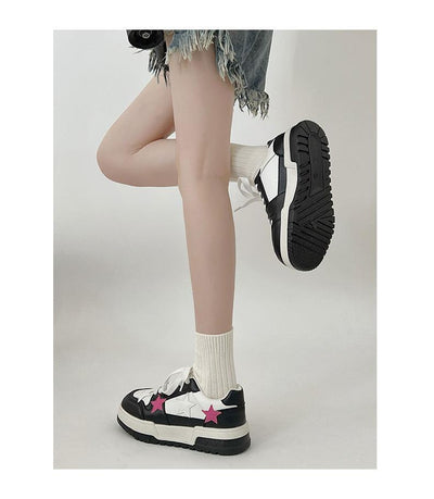 Zapatillas Deportivas Coreanas de Punta Redonda - Estilo Versátil y Elegante - Image 18