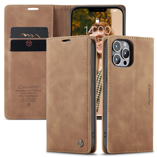 Funda Magnética de Cuero para Teléfono con Cartera Integrada - Image 3