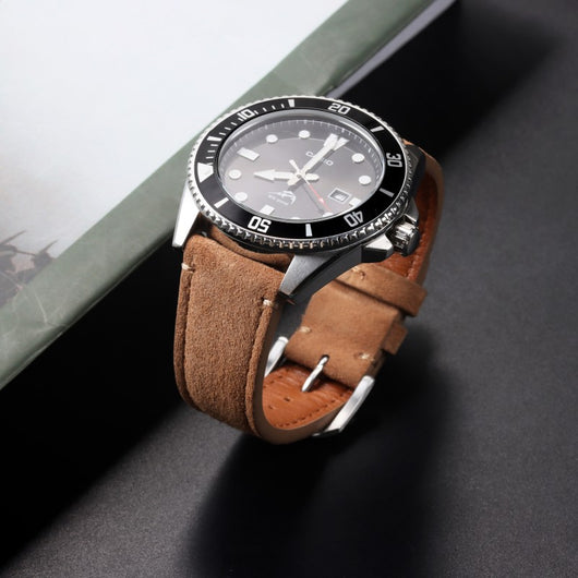 Correa de Reloj de Ante con Liberación Rápida - Image 18