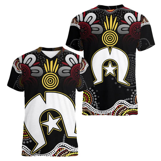 Camiseta Deportiva Infantil con Patrón de Canguro Australiano - Cuello V - Image 9