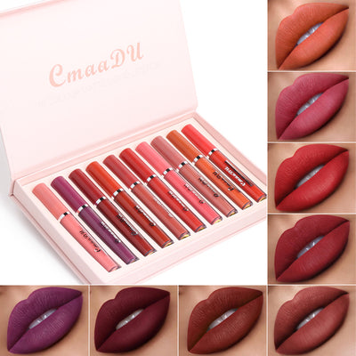 Labial Mate Impermeable de Larga Duración con Fórmula Antiadherente - Image 10