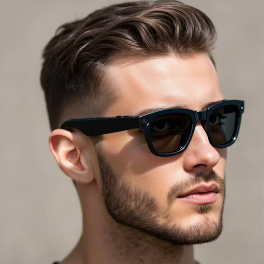 Gafas Inteligentes con Cámara HD y Traductor IA en Tiempo Real