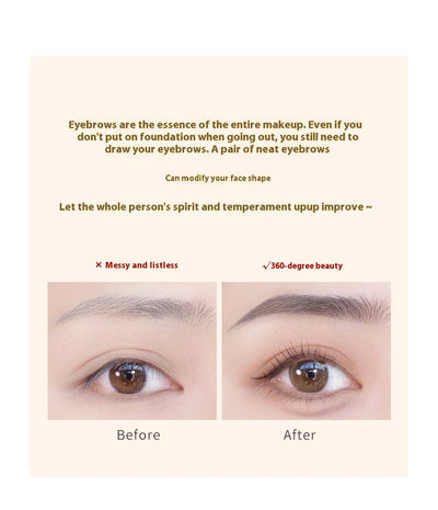 Lápiz de Cejas Ultra Fino Dorado Resistente al Desvanecimiento - Image 17
