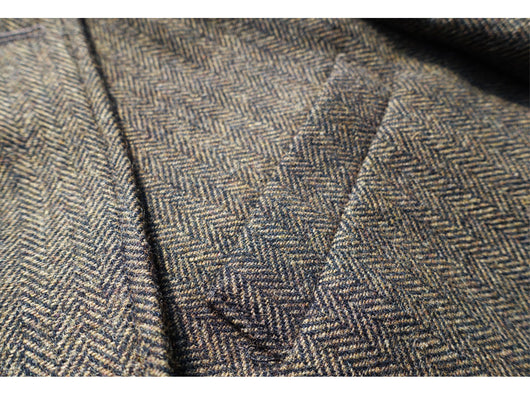 Chaqueta de Trabajo Tweed Vintage Americana Peso Pesado Espiga - Image 35