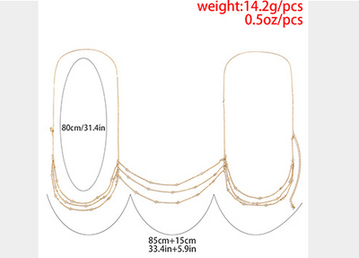 Cadena de Cristal para el Cuerpo - Accesorio de Moda Elegante - Image 6