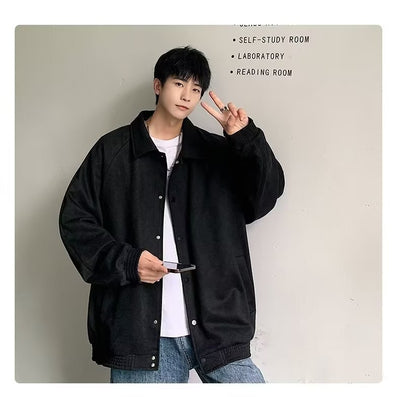 Chaqueta Suelta con Bordados para Hombre - Image 14