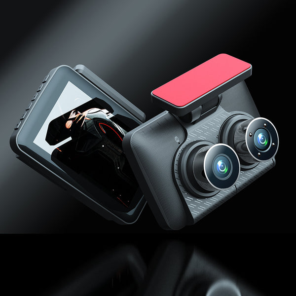 Cámara Dashcam 4 Pulgadas Full HD 1080P con Visión Nocturna Infrarroja