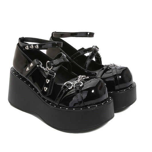 Zapatos Planos Góticos Lolita para Mujer - Image 3
