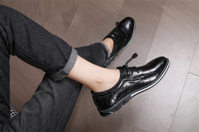 Mocasines de Cuero para Hombre - Zapatos Casuales Versátiles - Image 13