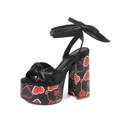 Sandalias de Tacón Ultra Alto 14cm con Plataforma Impermeable - Tallas Grandes - Image 5