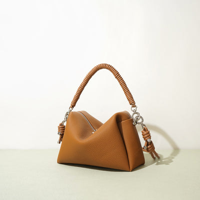 Bolso Mensajero de Cuero Genuino para Mujer - Image 3