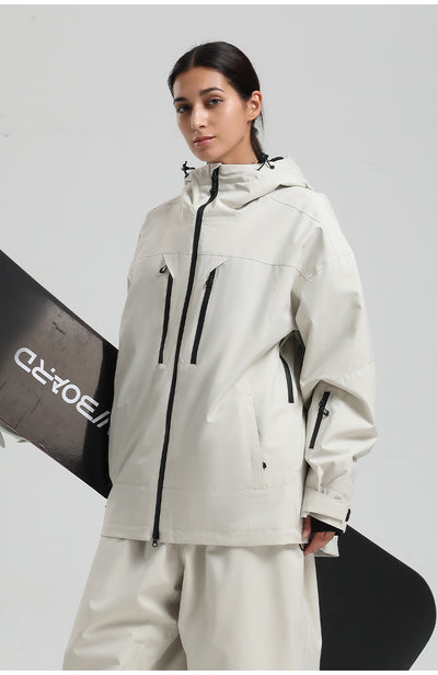 Chaqueta Esquí Hombre Impermeable Transpirable Corte Holgado con Cierre - Image 17