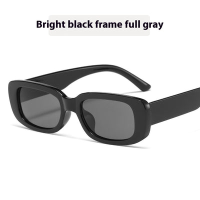 Children's small frame oval sunglasses with a solid white PC frame and brown AC lenses for UV protection. - Image 6