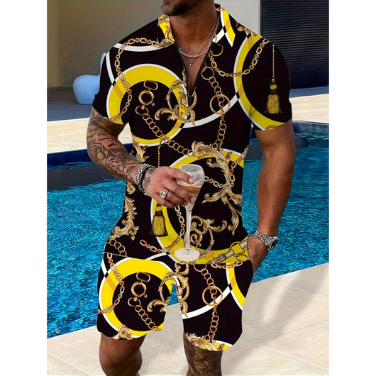 Conjunto Deportivo de Dos Piezas con Cremallera y Estampado - Image 3