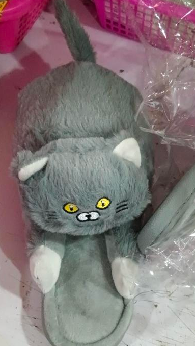Pantuflas Gato Cálidas con Diseño Realista y Suela Antideslizante - Image 7