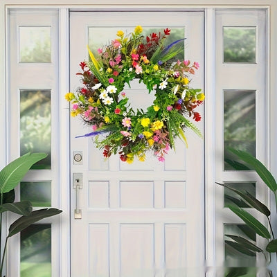 Corona de Flores Silvestres Decorativa - Image 7