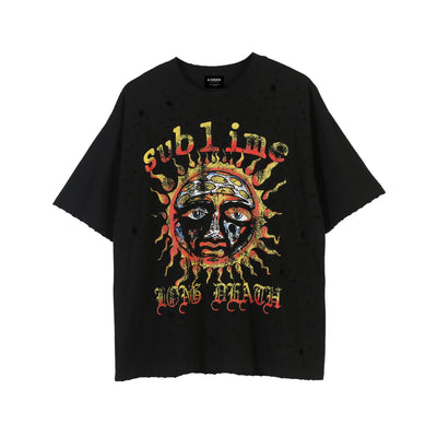 Playera Suelta Manga Corta Estilo Urbano - Image 7