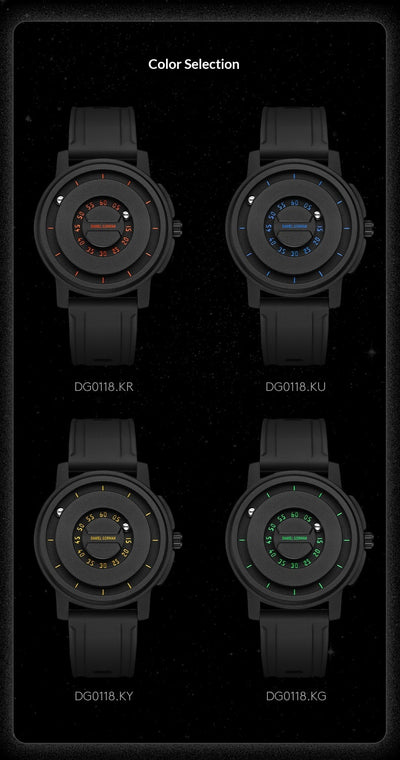 Reloj Deportivo Magnético para Hombre con Banda de Acero y Tecnología de Levitación - Image 17