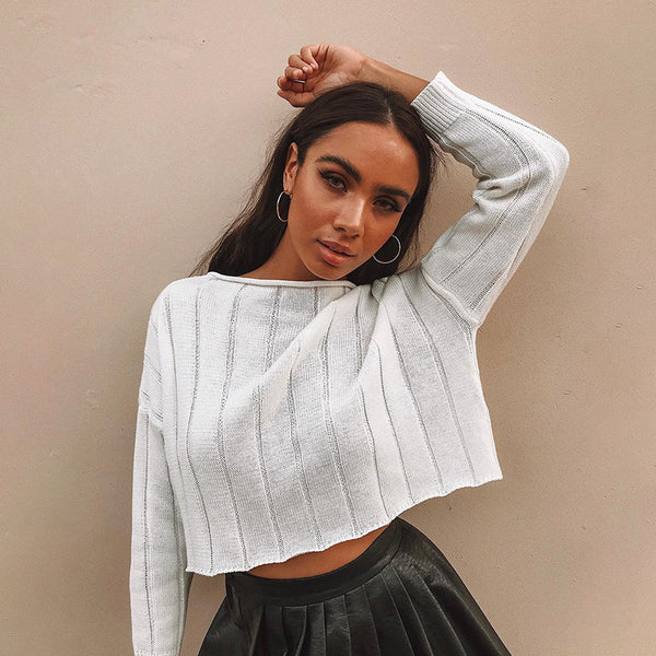 Blusa Asimétrica de Manga Larga con Estilo Personalizado