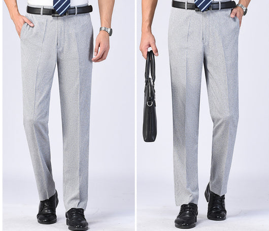 Pantalones de Seda Ligeros para Hombre - Comodidad Premium para Adultos Maduros - Image 21