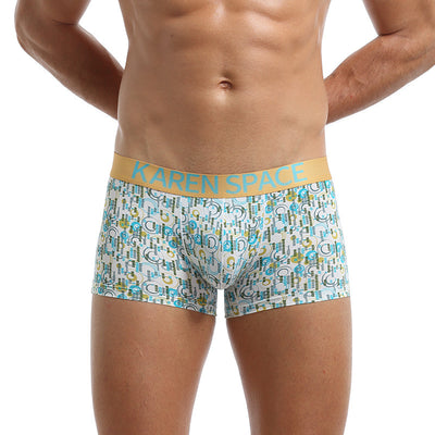 Boxers Ice Silk con Estampado Moderno - Image 11