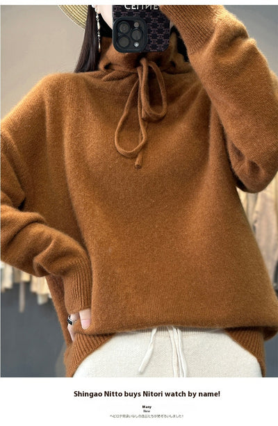 Suéter de Cachemir Tejido para Mujer - Elegancia y Calidez - Image 13