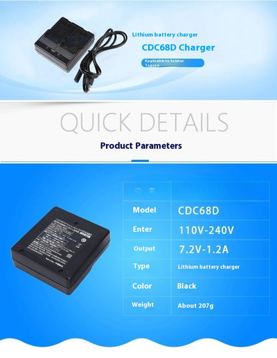 Cargador Dual CDC68D para Baterías de Estaciones Totales - Image 6
