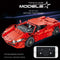 Auto Deportivo Rojo Spider con Control Remoto Doble y Bloques de Construcción