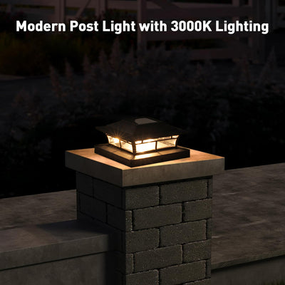 Lámpara Solar para Pilares de Jardín - Iluminación Exterior Automática - Image 13