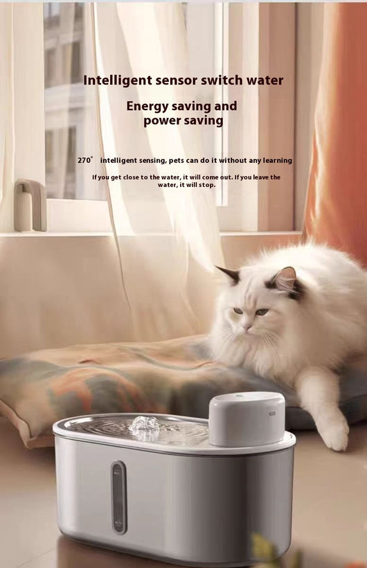 Fuente de Agua Automática para Mascotas con Sensor Infrarrojo - Image 14