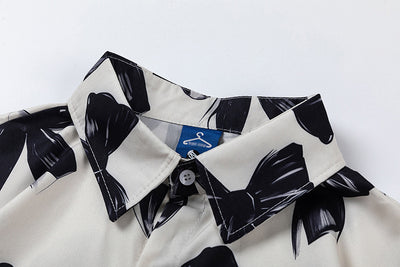 Camisa Estampada con Moño para Hombre y Mujer - Image 15