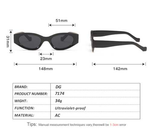 Gafas de Sol Cuadradas Tendencia Europa y América - Image 8
