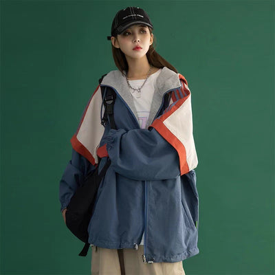 Chaqueta Shell Suelta y Ligera para Mujer - Image 3